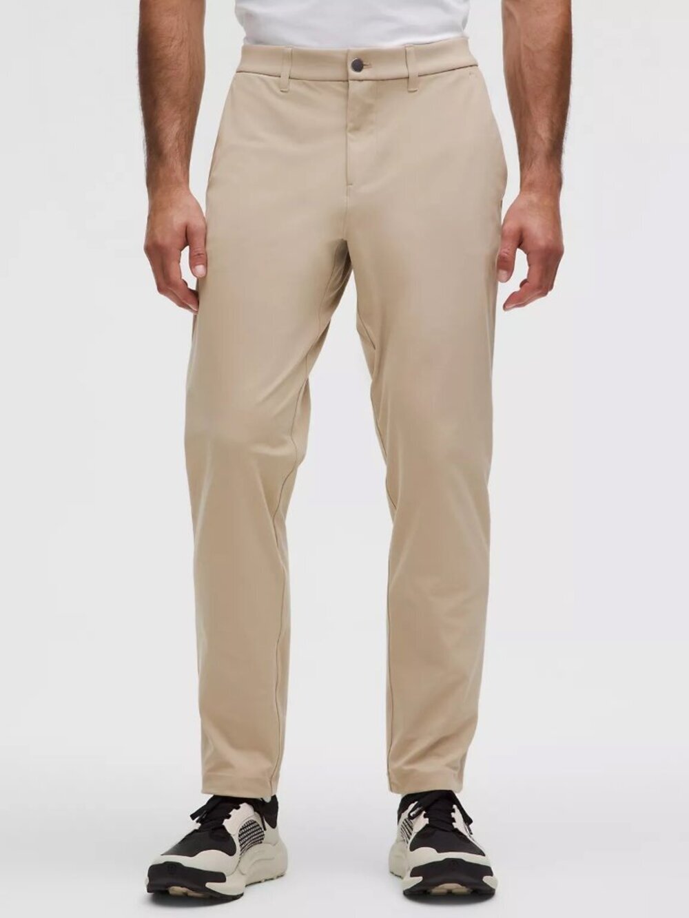Lululemon ABC Classic-Fit Trouser Warpstreme Khaki Beige 34 34x27 Comfy Travel